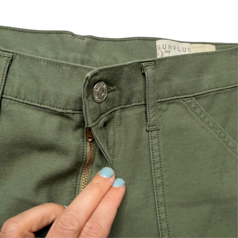 CITIZENS OF HUMANITY Surplus Leah Fatigue Utility Pants Olive Green Women's 27 - Picture 5 of 10